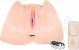 Вибровагина с анусом Nikki Tyler, 20х20 см