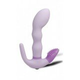 Вибратор для тройной стимуляции Perfect Anchor, 15х3 см