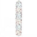 Фаллоимитатор Glas Purple Rose Nubby Glass Dildo