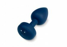 Маленькая дизайнерская анальная пробка с вибрацией Gplug (Fun Toys)