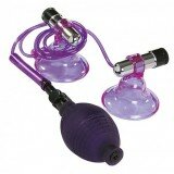Стимуляторы на соски Hi-Beam Vibrating Nipple Pumps Lavender