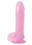 Фаллоимитатор Evolved Fun Jelly Dildo Pink, 16,5х4 см
